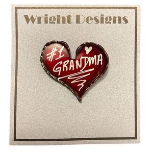 P4 Hand Cut #1 Grandma Pin